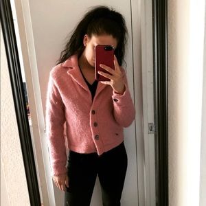 Pink vintage blazer